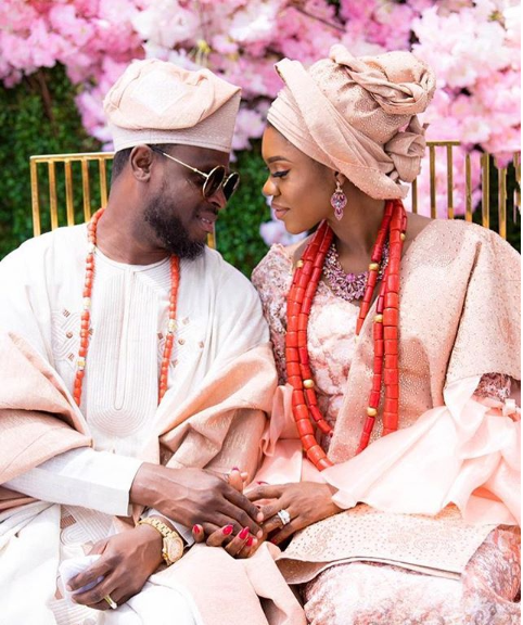 "I found love in you"- Newly married singer,  Becca says as she shares her wedding pictures