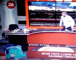Sukru Oytan: TV news presenter Collapses As He Suffers Heart Attack On Live TV