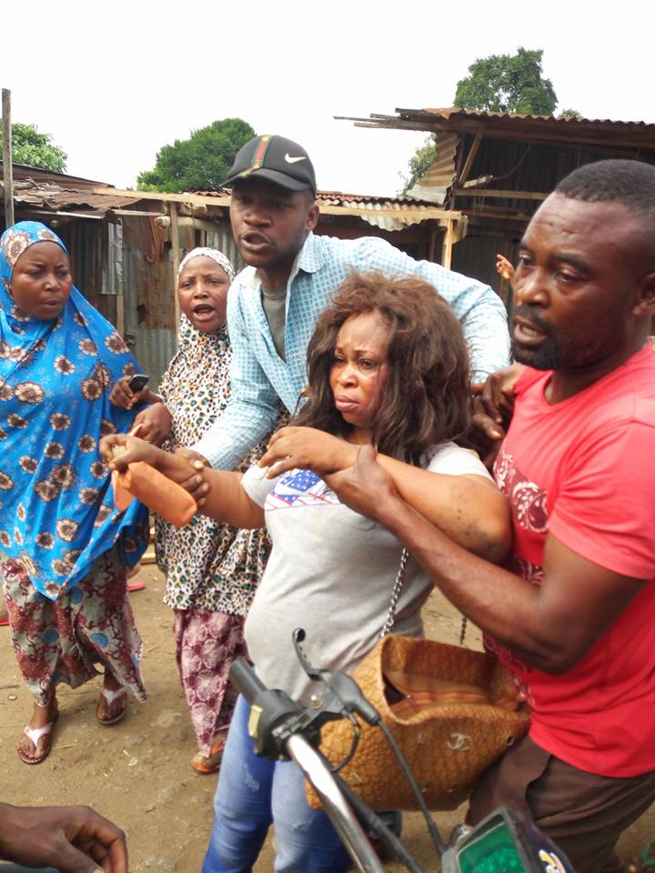 Suspected Female Kidnapper Nabbed After Stealing 2 Months Old Baby. Photos