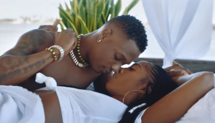 Wizkid and Tiwa Savage in 'Fever'