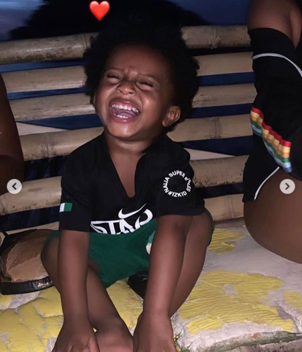 Wizkid-son-turns 2yrs today 28th october