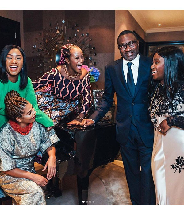 DJ Cuppy shares photos from her family's visit to the Buckingham Palace